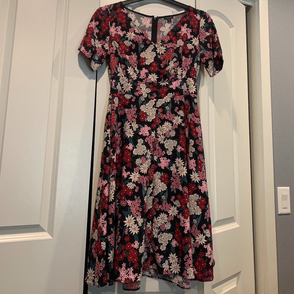 Floral Ann Taylor Dress- Size 0